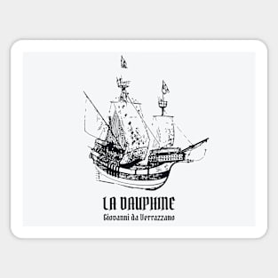 La Dauphine - Giovanni da Verrazzano Sticker